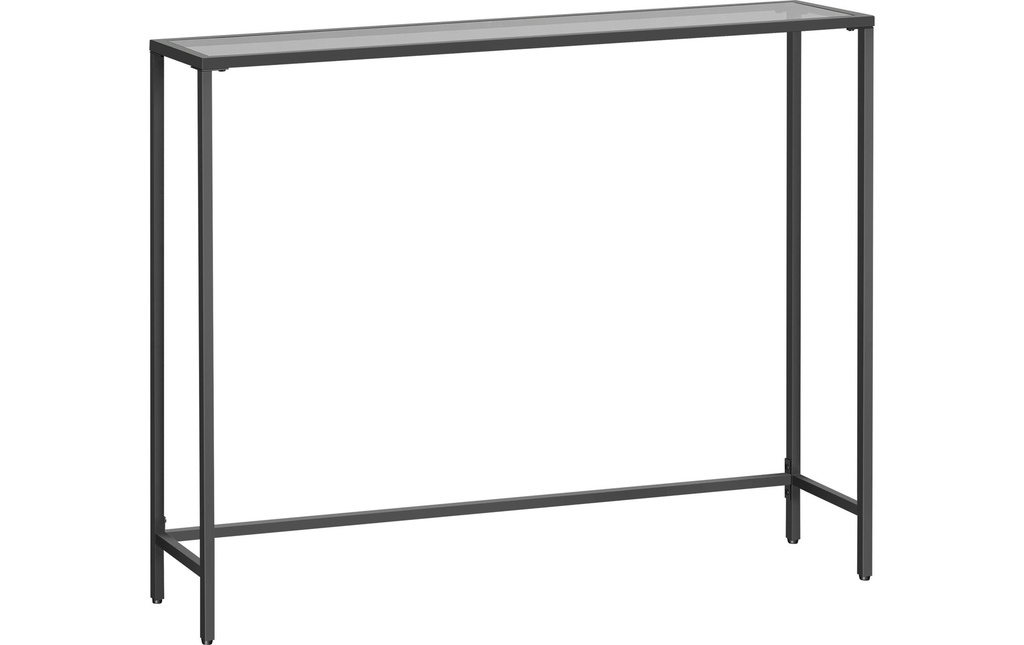 VASAGLE Table console 100.5 x 80 cm, Noir