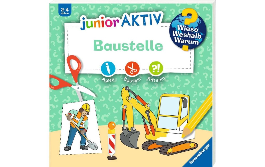 Ravensburger Livres pratiques pour enfants WWW junior AKTIV: Baustelle