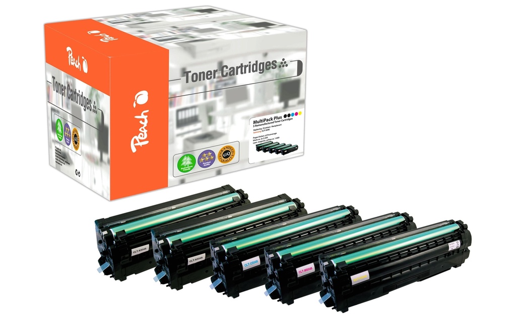 Peach Toner Samsung CLT-504S 2x noir, 1x cyan, magenta, jaune