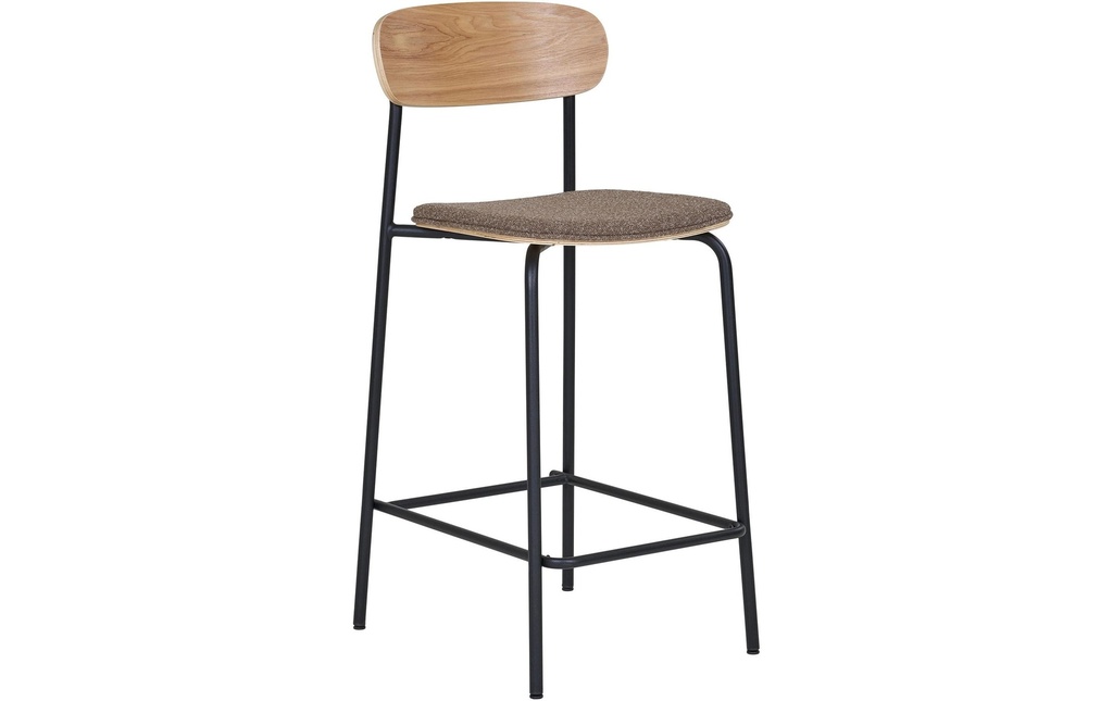 House Nordic Tabouret de bar Estepona 2 pièces, Brun