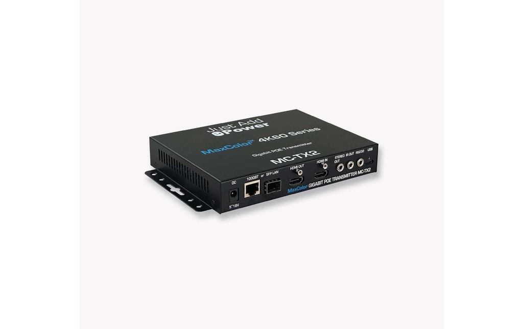 JUSTADDPOWER IP Transmitter VBS-MAX-TX-2 HDMI, PoE, 4K/60