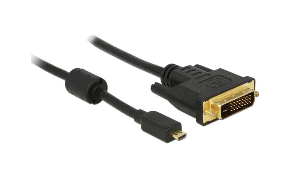Delock Câble Micro HDMI (HDMI-D) - DVI-D, 2 m