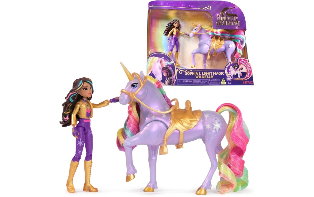 Spinmaster Unicorn Academy Sophia & Light Magic Wildstar