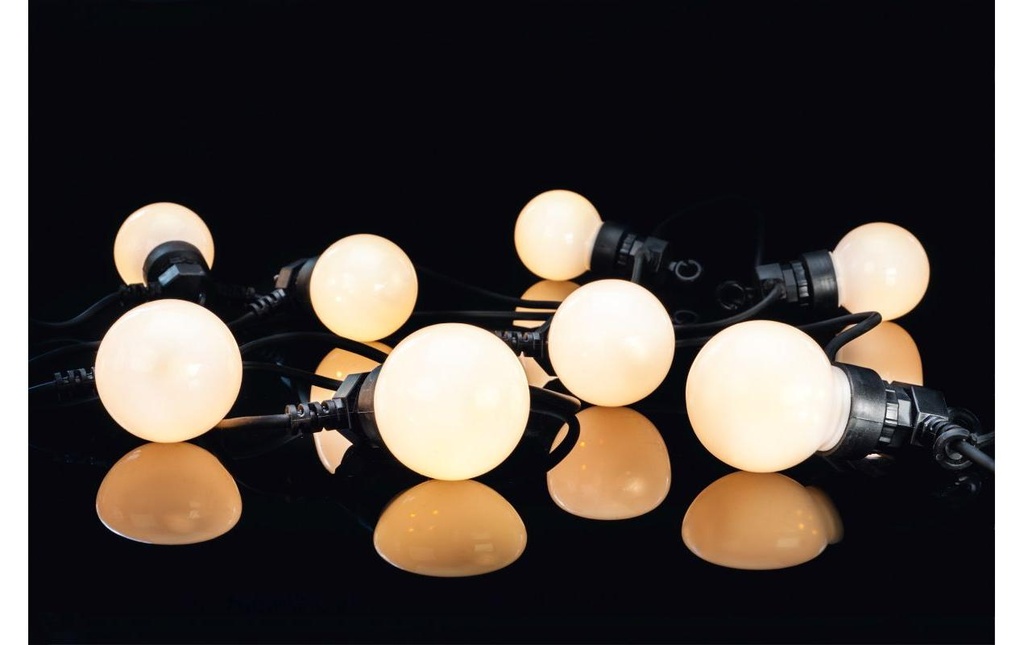 STT Guirlande lumineuse LED Party, 10 LEDs, 3m, blanc