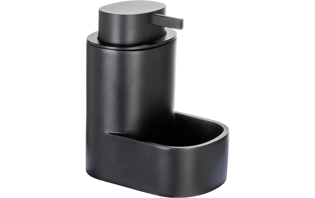 Wenko Distributeur de savon Shila 400 ml, Noir