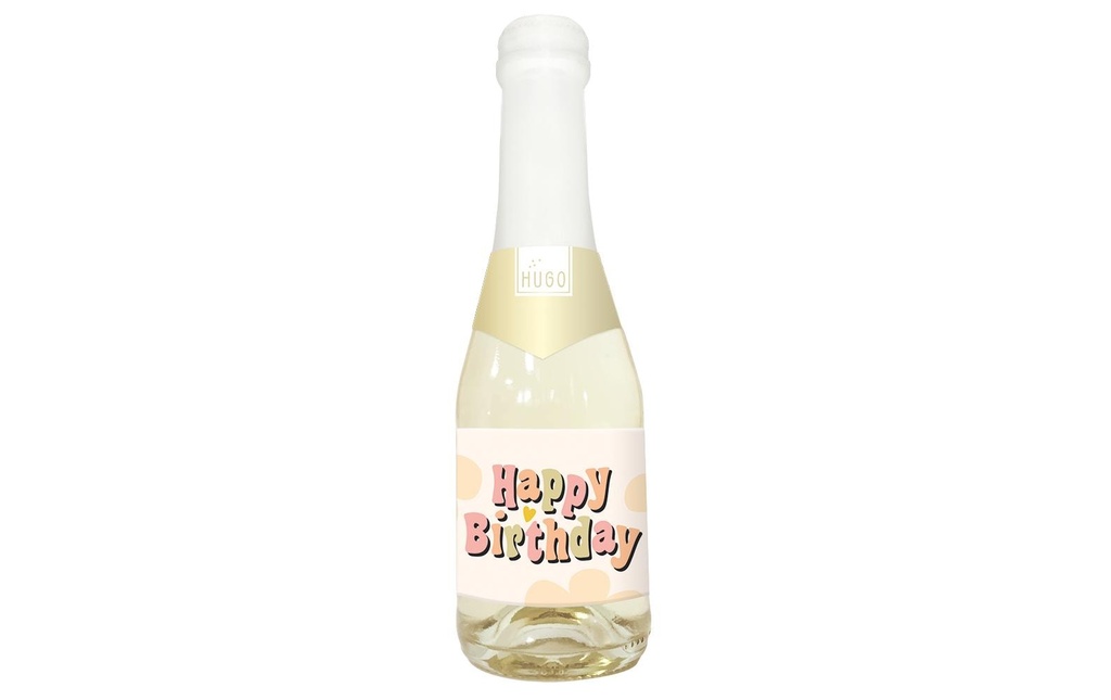 Grafik Werkstatt Bouteille de Hugo Joyeux anniversaire 0.2 l