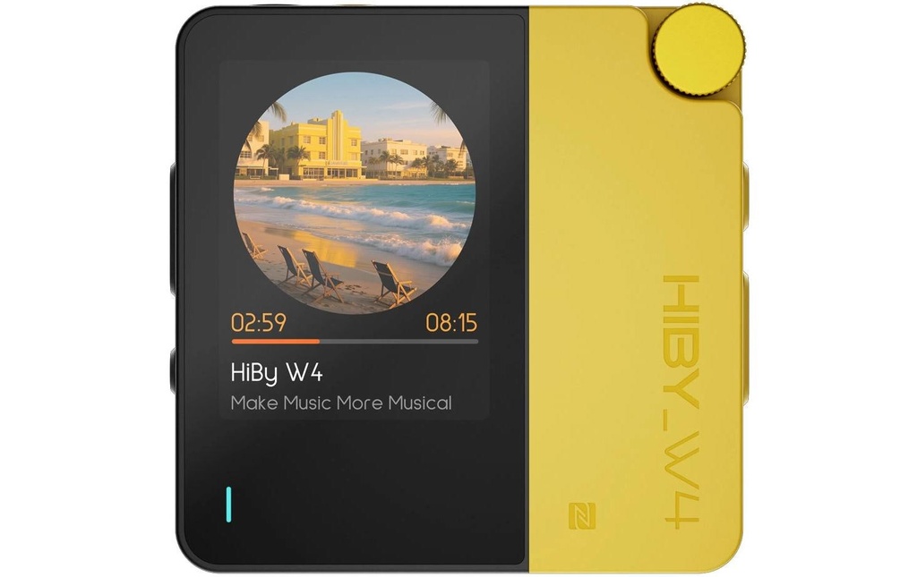 HiBy Amplificateur d’écouteurs W4 Jaune