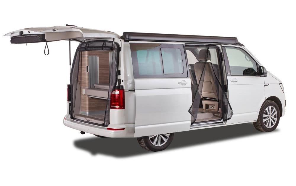 Van Quito Filet de moustiquaire arrière, fine-mesh VW T5/T6/T6.1