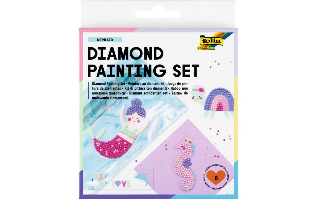 FOLIA Set d'images diamant Mermaid (1109 pces)