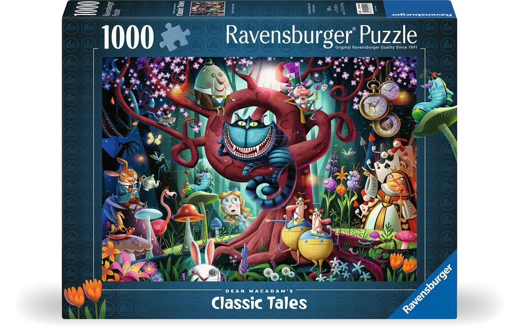 Ravensburger Puzzle Alice au pays des merveilles 1000 pièces