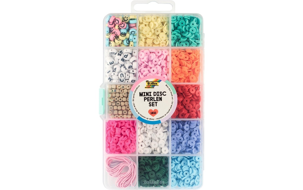 FOLIA Set de perles Mini Disc (1832 pces)