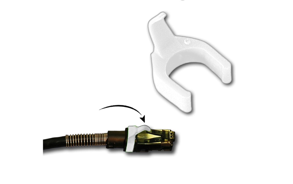 Patchsee PatchClip 50 Pièce/s Blanc