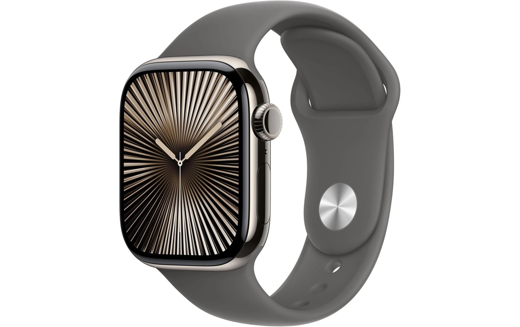 Apple Watch Series 10 42 mm LTE Titanium Stone Grey Sport M/L