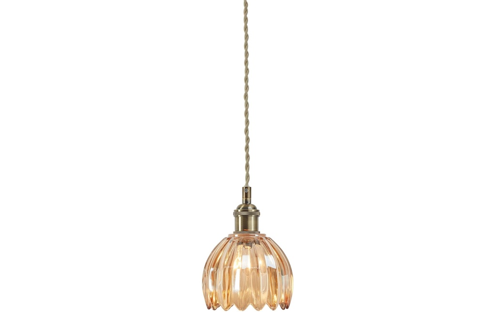 Markslöjd Lampe suspendue GOTA Laiton antique Amber