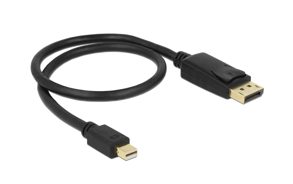 Delock Câble Mini-DisplayPort DisplayPort, 50cm, 4K 60Hz