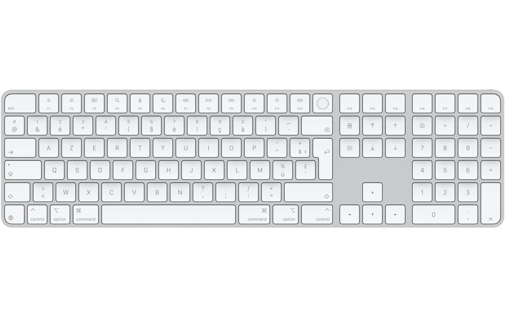 Apple Magic Keyboard avec Touch ID et pavé numérique (FR Layout)