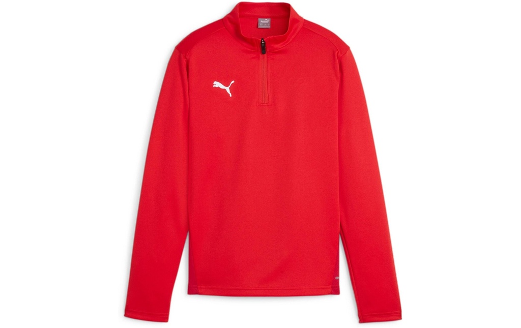 PUMA Zip Top teamGOAL Training 1/4 Jr 116, Rouge