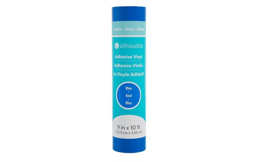 Silhouette Film de vinyle Glossy 22.9 cm Bleu