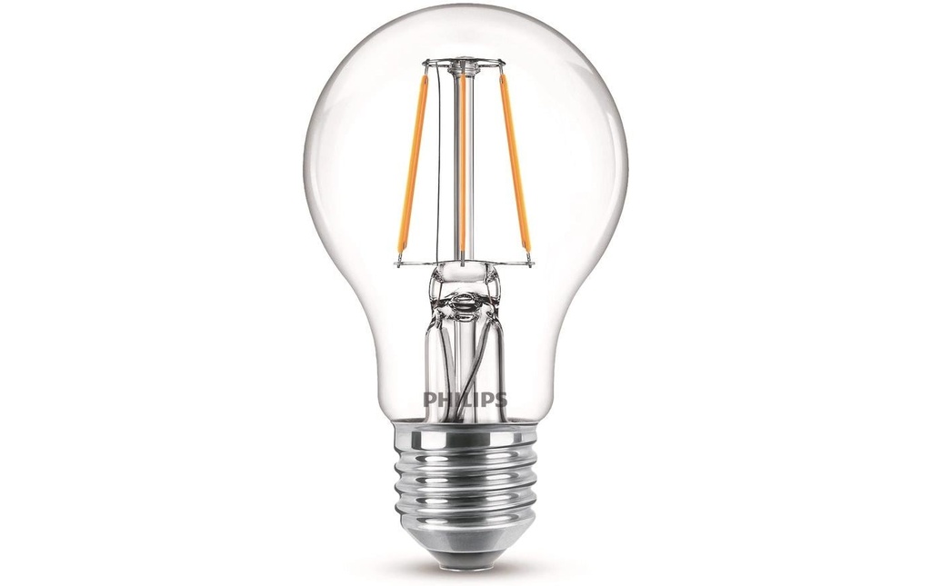 Philips Lampe LEDcla 40W E27 A60 WW CL ND Blanc chaud (WW)