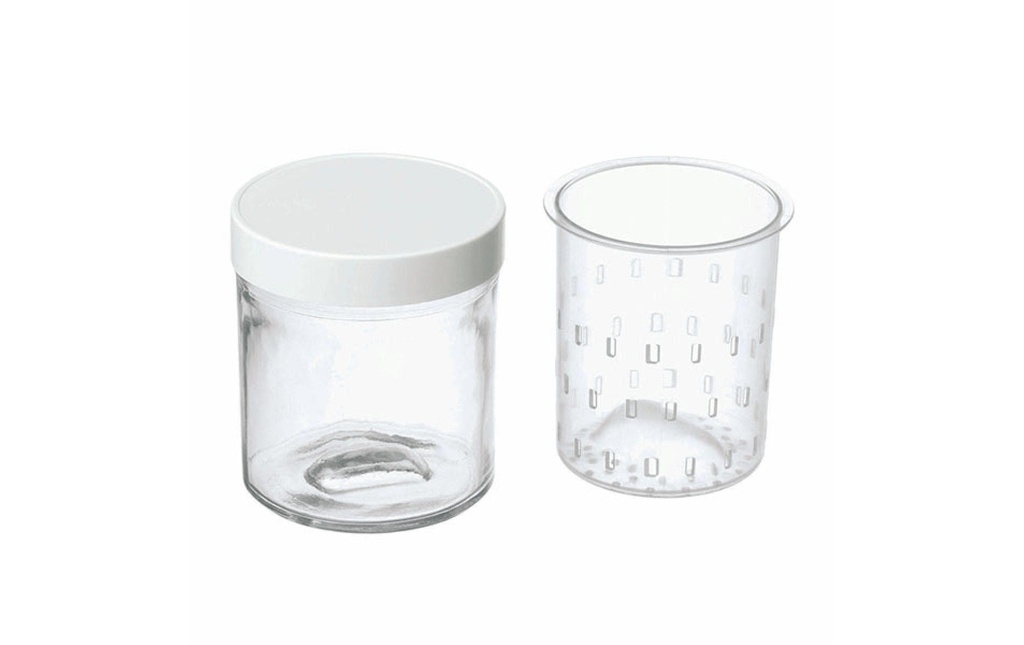 Cuisinart Pots de yaourt 0.25 l, Transparent