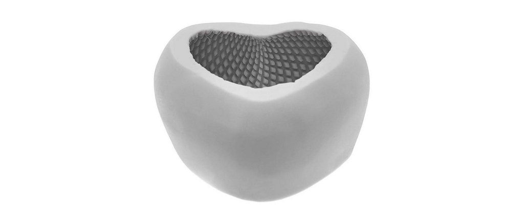 Rico Design Moule pour bougies Grand cœur 86 x 78 x 43 mm