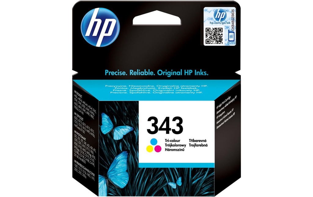 HP Encre Nr. 343 (C8766EE) Magenta/Yellow/Cyan