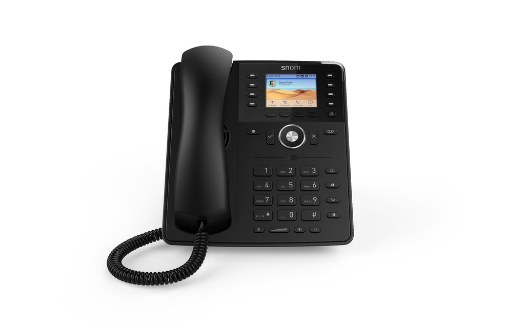 snom Téléphone de bureau D735 Noir