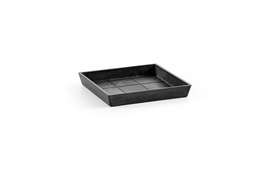 Ecopots Dessous de plat Square 50 Gris foncé