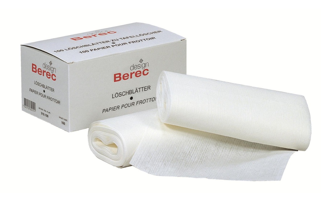 Berec Papier buvard 20 x 16.5 cm, 100 pièces
