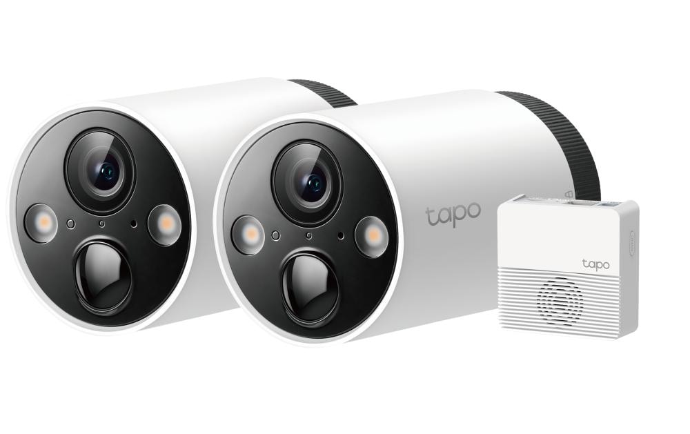 TP-Link Caméra réseau Tapo C420S2 Set 2×Tapo C420 + 1×Tapo H200
