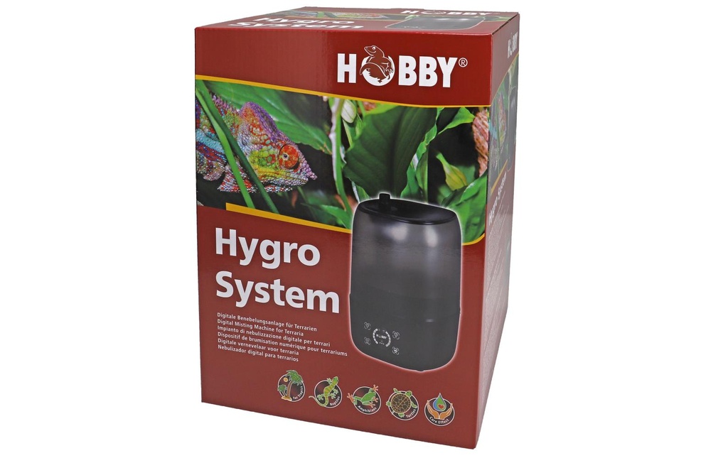 Hobby Terraristik Système de nébulisation Système hygro, 4 l, 16 x 20 x 30 cm