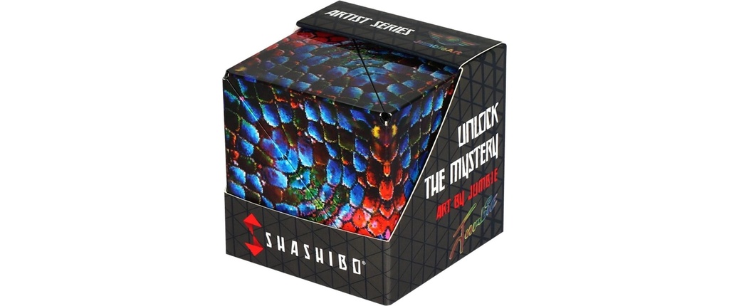 Shashibo Cube The Chameleon – par l'artiste Jumbie