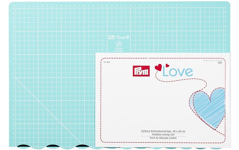 Prym  Love Tapis de découpe Prym Love, 45 x 60 cm, pliable