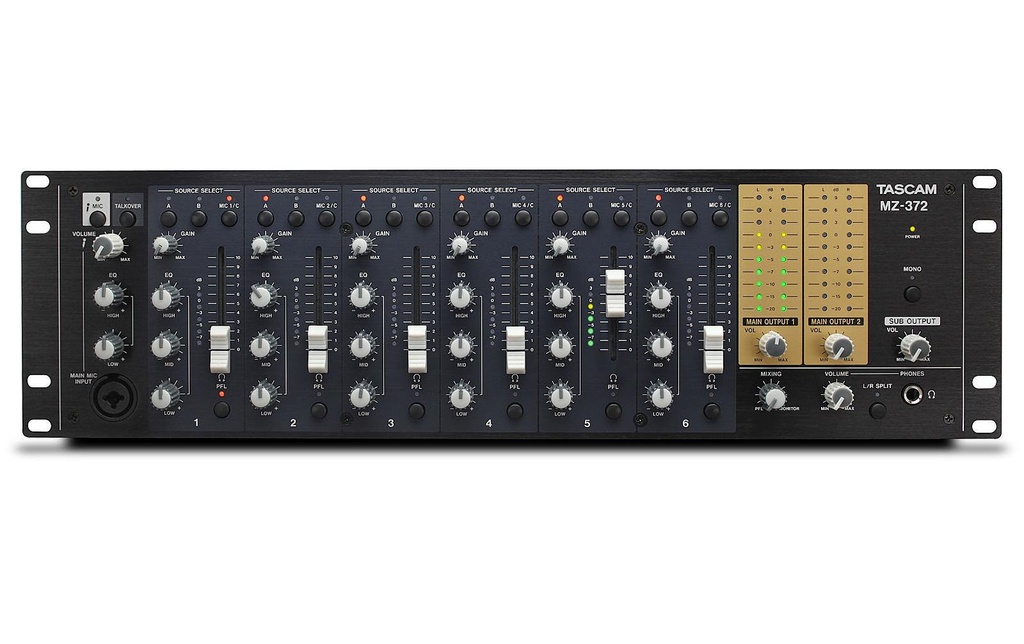 Tascam Table de mixage MZ-372