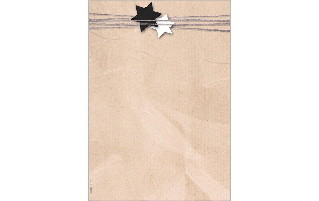 Sigel Papier à motif Christmas Wrapping, A4, 90 g/m², 100 feuilles