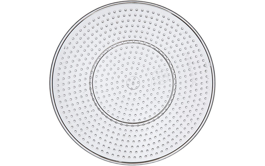 Creativ Company Plaques pour perles à repasser Ø 15 cm Transparent