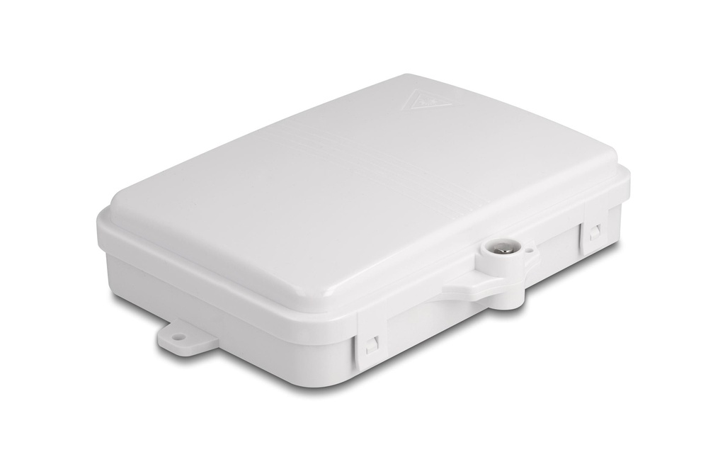 Delock Boitier de distribution de fibre optique IP65, 6 ports, Blanc
