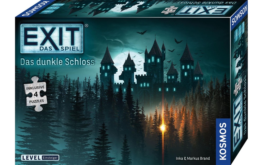 Kosmos Jeux de connaisseur EXIT & Puzzle: Das dunkle Schloss -DE-