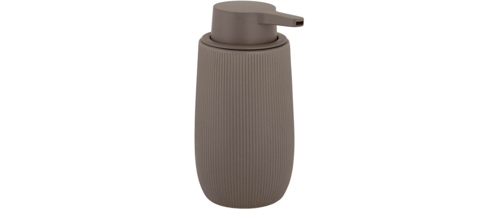 Wenko Distributeur de savon Fablo 300 ml, Taupe