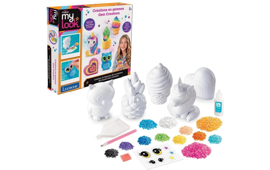 Cra-Z-Art Set créatif My Look Créations en cristal 3D