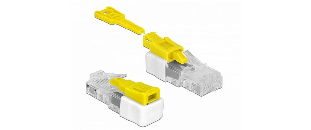 Delock Fiche borgne RJ45 Bloqueur de port, 5 pièces 5 Pièce/s