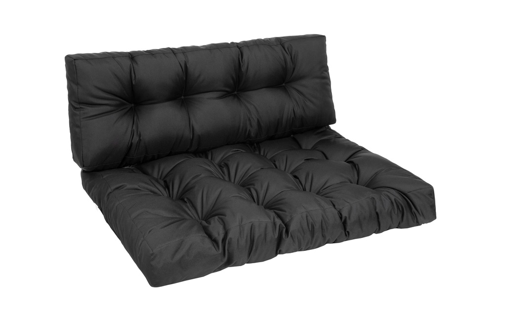 COCON Set de coussins pour palettes, Noir