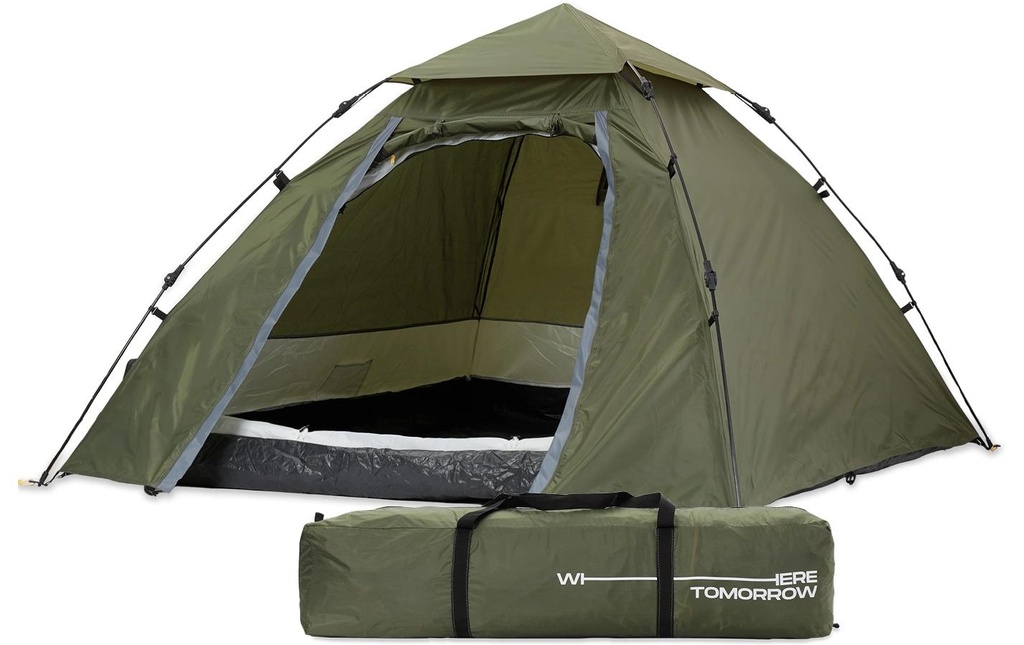 Where tomorrow Tente dôme 3 personnes - Vert