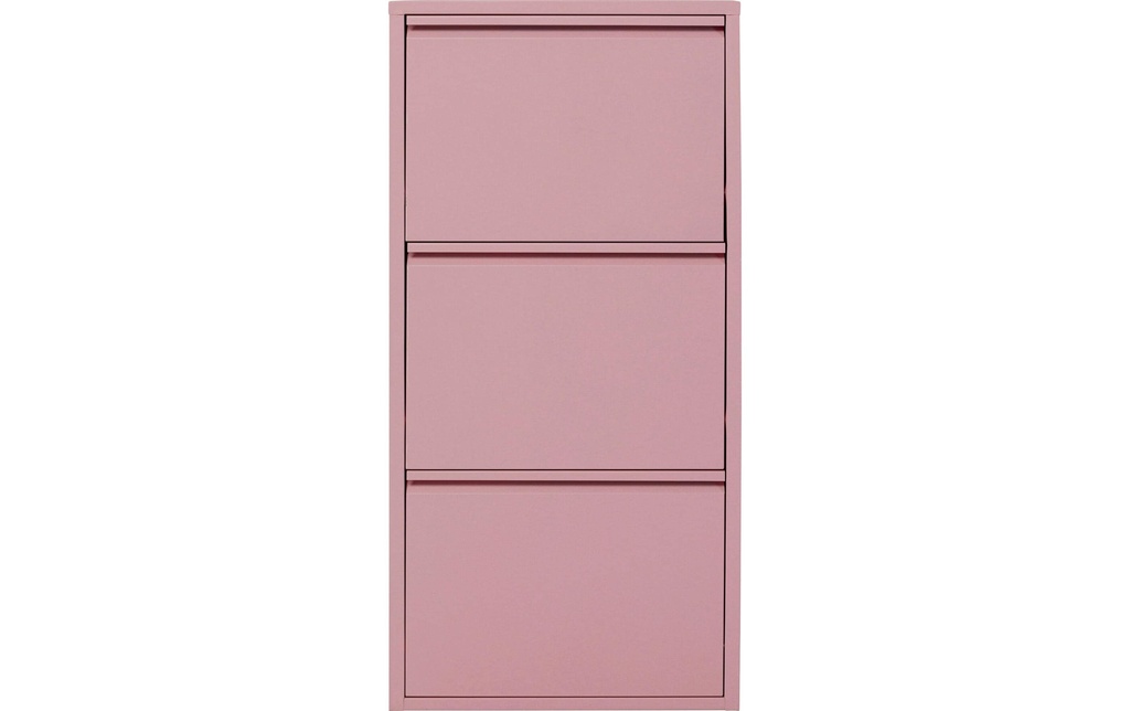 Kare Armoire à chaussures Caruso 100 x 50 cm, Rose