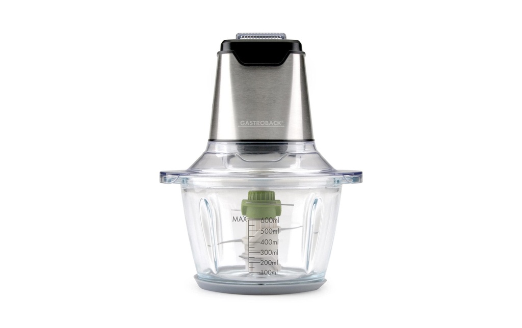 Gastroback Broyeur Mini Chopper Plus Argenté