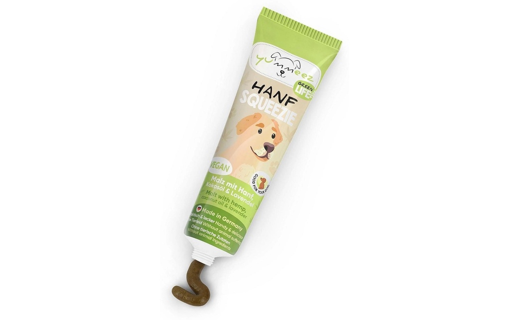 Yummeez Supplément alimentaire pour chiens Squeezie chanvre 100g