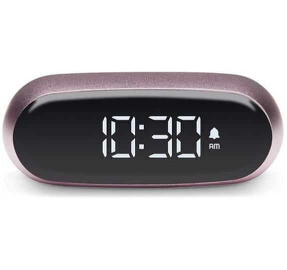 Lexon Réveil numérique Minut Rose matt