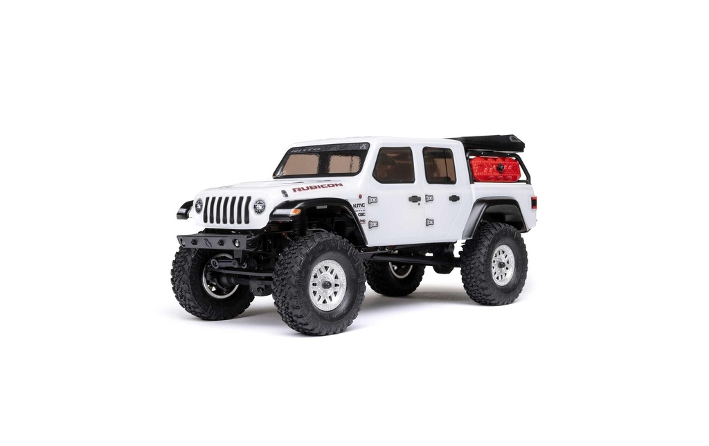 Axial Scale Crawler SCX24 Jeep JT Gladiator Blanc, RTR, 1:24