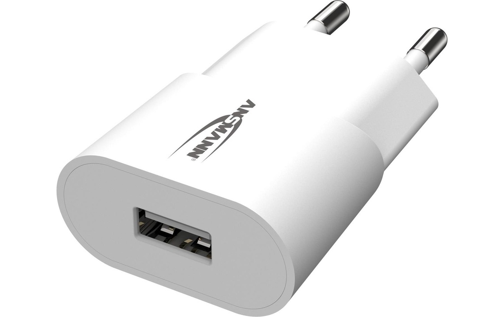 Ansmann Chargeur mural USB Chargeur domestique HC105 5W, 1x USB, blanc