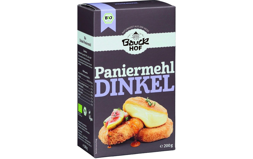 Bauck Mühle Bio Chapelure d'épeautre 200 g